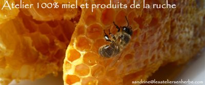 Atelier 100% miel et produits de la ruche - Les Ateliers en Herbe